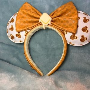 Mickey waffle Loungefly ears.